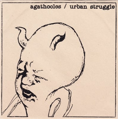 Agathocles / Urban Struggle - Agathocles / Urban Struggle (Black /500)
