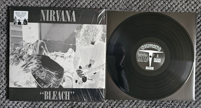 Nirvana - Bleach | 12" | Sub-Pop Records | Black