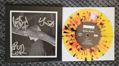 Gallows - Bonfire Season | 7" | Venn Records | Yellow w/ Red & Black Splatter