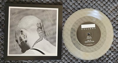Gallows - Chains | 7" | PIAS/Venn Records | Milky Clear | /250 [Signed]