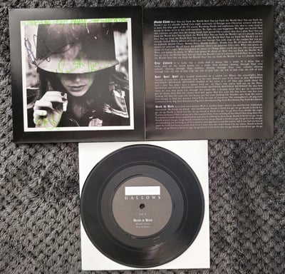 Gallows - Death Is Birth | 7" | Thirty Days Of Night Records | Black | /100