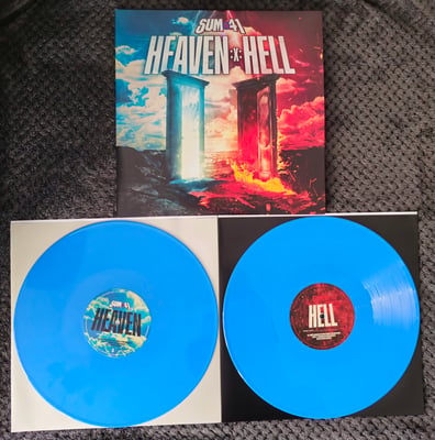 Sum 41 - Heaven X Hell | 2x12" | Rise Records | Blue