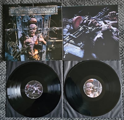 Iron Maiden - X Factor | 2x12" | EMI Records | Black [Signed by Blaze Bayley]