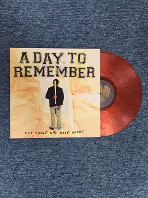 A Day To Remember - For Those Who Have Heart | Clear w/ Red Hi-Melt (2023) CR00560