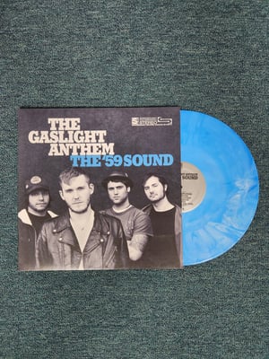 The Gaslight Anthem - The '59 Sound | Blue & White Starburst (Newbury Comics exclusive) (2018) SD1358-1
