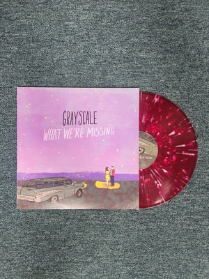 Grayscale - What We're Missing | Dark Purple w/ Heavy White Splatter | /150 (2016) AEF0031-1