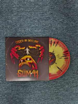 Sum 41 - Order In Decline | Red & Yellow Swirl w/ Black Splatter (Le Noise exclusive) | /300 | 2024 | HR2672-1