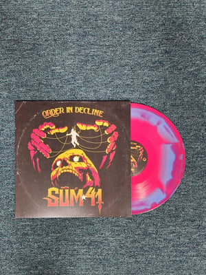 Sum 41 - Order In Decline | Pink & Blue Swirl (Spotify exclusive) | /500 | 2024 | HR2672-1