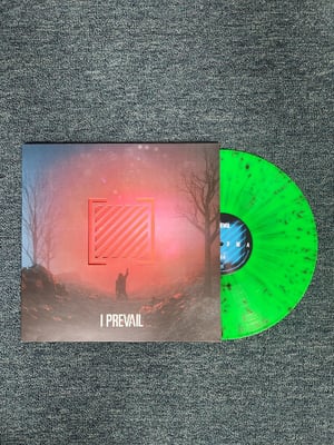 I Prevail - TRAUMA | Neon﻿﻿﻿﻿ Green w/ Kelly Green & Purple Splatter | /500 | 2019 | FEAR00782