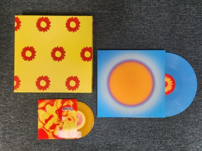 The Maine - XOXO From Love And Anxiety In Real Time BOX SET w/ alternate cover w/ bonus 7" | Blue w/ White Smoke (2021)