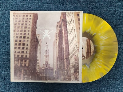 Man Overboard - Man Overboard | Gold & Yellow A-side/B-side w/ White Splatter | 2023 | RISE 142-1