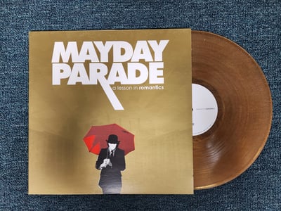 Mayday Parade - A Lesson In Romantics (10th Anniversary) | Ultra Clear w/ Gold Smoke | /2500 (2017) FEAR00173