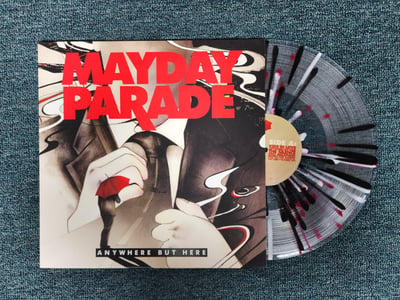 Mayday Parade - Anywhere But Here | Ultra Clear w/ Black, Red, & White Splatter | /250 (2022) 2-521114