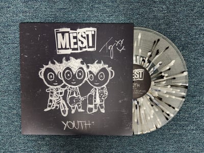 MEST - Youth | Clear w/ Black & White Splatter (2024) *SIGNED*