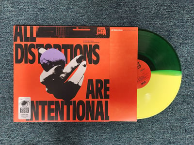 Neck Deep - All Distortions Are Intentional w/ "Lowlife" sleeve | Translucent Green & Yellow Split | /275 (2020) HR2825-1