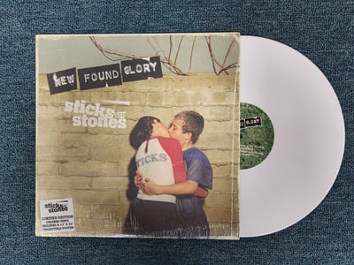 New Found Glory - Sticks And Stones | White | 394/2000 (2002) DTR #36V