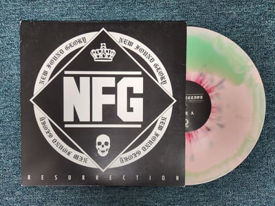 New Found Glory - Resurrection | Pink & Green Swirl w/ Purple Splatter | /750 (Hot Topic exclusive) (2014) HR809-1