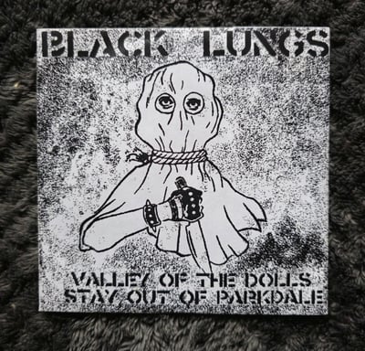 Black Lungs- Valley Of The Dolls | CD | Self-Released | Red Tape | #108/200