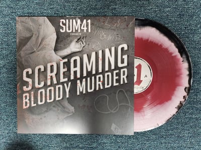 Sum 41 - Screaming Bloody Murder | Magenta, Cream, & Black A-side/B-side | 311/1000 | 2024 | BTC016-1