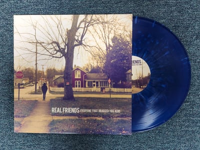 Real Friends - Everyone That Dragged You Here | Turquoise w/ Teal Splatter (Hot Topic exclusive) (2015) SYN-007