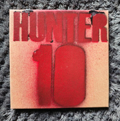 Hunter - 10 | CD | Dine Alone Records | Red Paint Variant | #265/300