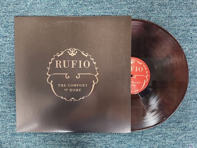 Rufio - The Comfort Of Home | Apple Red & Black Galaxy | /237 (2022) POPR RF03V