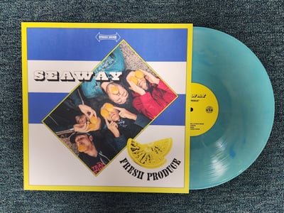 Seaway - Fresh Produce | Clear w/ White, Easter Yellow & Cyan Blue Smoke | /300 | 2019 | PNE#235
