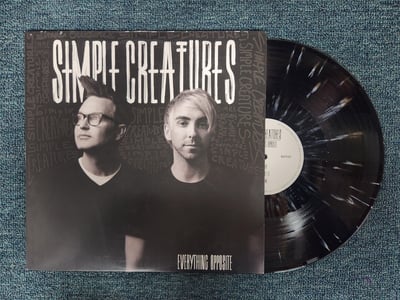 Simple Creatures - Everything Opposite | Black w/ White Splatter (2019) 538536471