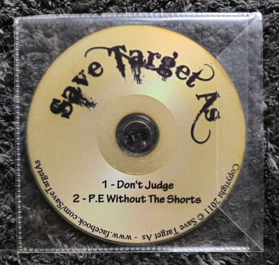 Save Target As - Don't Judge Sampler | CD | Self-Released