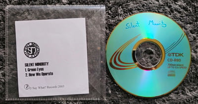 Silent Minority - Green Eyes Sampler | CD | Say What? Records
