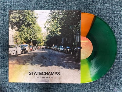 State Champs - The Finer Things | Kelly Green, Yellow, & Orange Tri-Color | /500 (Hot Topic Exclusive) (2013) PNE133