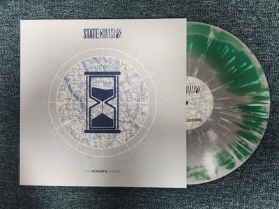 State Champs - The Acoustic Things | Silver & Green A-side/B-side w/ Silver Splatter w/ screen-printed b-side | /700 (2022) PNE156