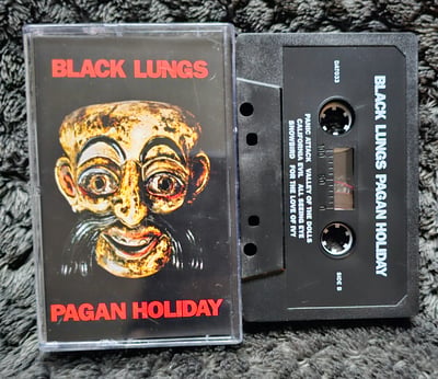 Black Lungs - Pagan Holiday | Cassette | Dine Alone Records | Black | /100