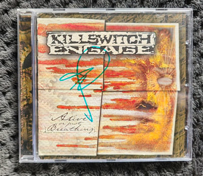 Killswitch Engage - Alive Or Just Breathing | CD | Roadrunner Records [Signed by Joel]