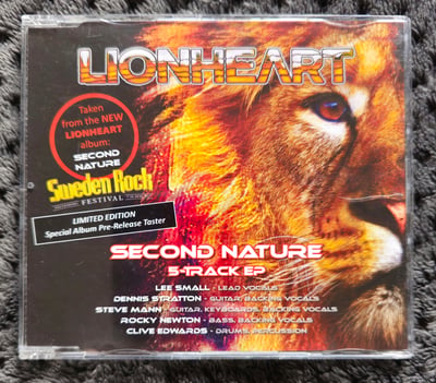 Lionheart - Second Nature | CD | Flying Vivaldi Records | 5-Track EP