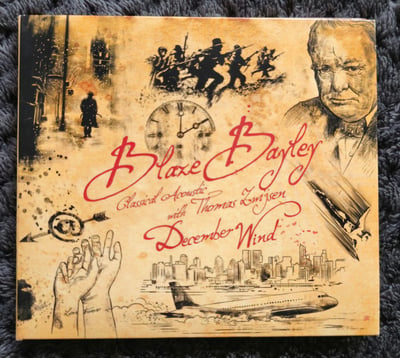 Blaze Bayley with Thomas Zwijsen - December Wind | CD | Blaze Bayley Recordings [Signed by Blaze]