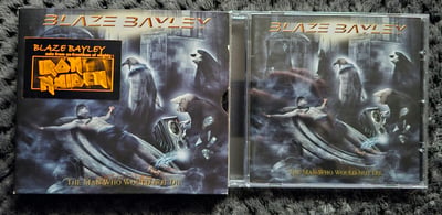 Blaze Bayley - The Man Who Would Not Die [Signed]