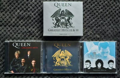 Queen - Greatest Hits 1, 2 and 3