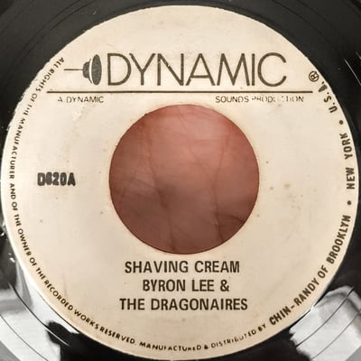 D620 - Byron Lee And The Dragonaires - Shaving Cream / Maga Dog - Dynamic Sounds - 7", Single - 0 - 23738633 - Ska, Reggae - 2024-12-09 05:48:38 - Very Good Plus (VG+) - Generic