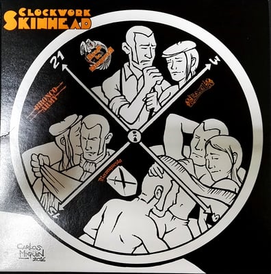 OTNR 022 - F.A.V.L. / Reconquesta / Asas Da Vingança / Bronco Army - Skinhead Clockwork - Oi! The Nische Records - 7", Ltd, Num - 2016 - 9390309 - Oi! - 2016-11-21 09:14:00 - Mint (M) - Mint (M)