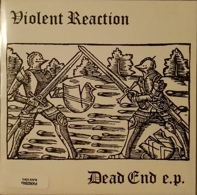 PKR-054 - Violent Reaction - Dead End E.P. - Painkiller Records (2) - 7", EP - 2014 - 5689297 - Hardcore - 2016-10-03 14:17:26 - Mint (M) - Mint (M)