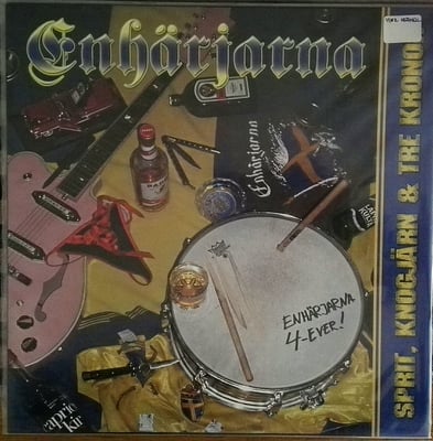 DIM 137, DIM LP137 - Enhärjarna - Sprit, Knogjärn & Tre Kronor - Dim Records, Dim Records - LP, Album - 2005 - 2196723 - Viking - 2014-01-15 09:11:44 - Near Mint (NM or M-) - Near Mint (NM or M-)