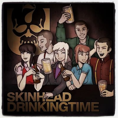 RAN157 - 7er Jungs - Skinhead Drinking Time - Randale Records - 7", Single - 2013 - 5210934 - Oi! - 2016-12-20 09:49:31 - Mint (M) - Mint (M)
