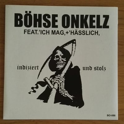 BO-086 - Böhse Onkelz - Indiziert Und Stolz - Not On Label (Böhse Onkelz) - 7", Num, Unofficial - 4 - 2014 - 5619789 - Oi! - 2014-04-24 22:24:00 - Mint (M) - Near Mint (NM or M-)
