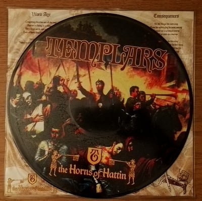 none - The Templars - The Horns Of Hattin - Templecombe (2) - LP, Album, RE, Unofficial - 2018 - 12494882 - Oi! - 2018-11-02 09:49:29 - Mint (M) - Mint (M)