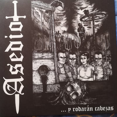 Mendeku 009 - Asedio (4) - ...Y Rodarán Cabezas - Mendeku Diskak - 12", MiniAlbum - 2018 - 12736292 - Oi! - 2019-04-09 22:02:53 - Mint (M) - Mint (M)