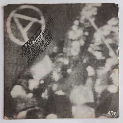 MORT 8 - Conflict (2) - This Is Not Enough Stand Up And Fucking Fight - Mortarhate Records - 7", Single - 1985 - 2087072 - Punk - 2011-06-23 22:57:47 - Very Good Plus (VG+) - Very Good Plus (VG+)