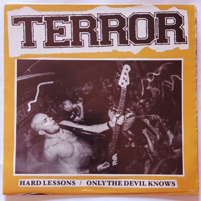 RR 57 - Terror (3) - Hard Lessons / Only The Devil Knows - Reaper Records (2) - 7", S/Sided, Cle - 2012 - 4358859 - Hardcore - 2019-12-30 12:47:18 - Mint (M) - Mint (M)