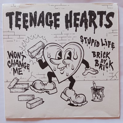 Primator14, TAE039 - Teenage Hearts - Teenage Hearts - Primator Crew, Tough Ain't Enough - 7", Red - 2019 - 14072652 - Punk - 2019-09-04 20:42:24 - Mint (M) - Mint (M)