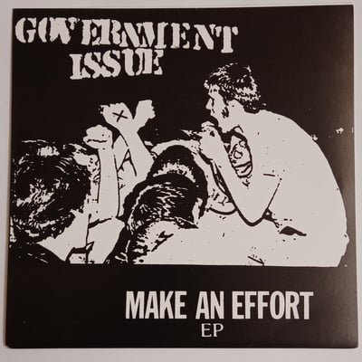 DSR-117 - Government Issue - Make An Effort EP - Dr. Strange Records - 7", EP, RE - 2008 - 3343154 - Hardcore - 2020-07-12 12:19:56 - Near Mint (NM or M-) - Near Mint (NM or M-)